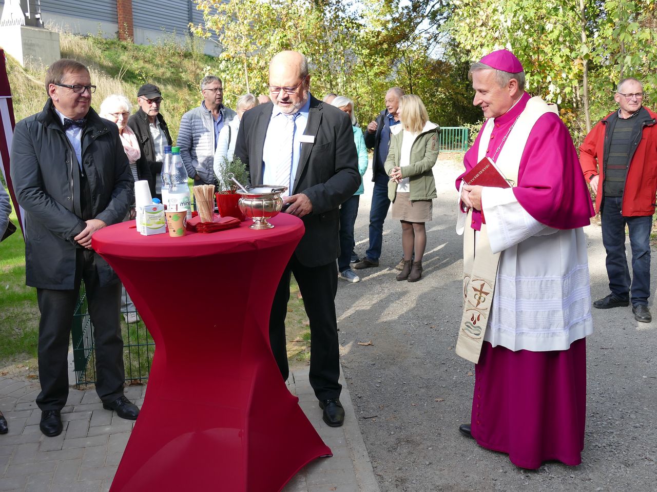 Einweihung Wohnhaus an der Vahrener Straße 6