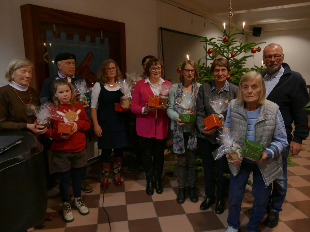 Weihnachtsfeier im Pfarrheim Augustinus