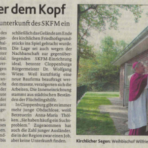 Einweihung Wohnhaus an der Vahrener Straße 6