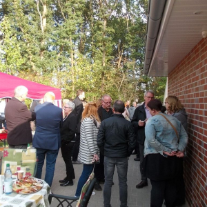 Einweihung Wohnhaus an der Vahrener Straße 6