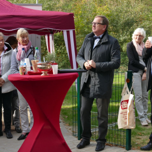 Einweihung Wohnhaus an der Vahrener Straße 6